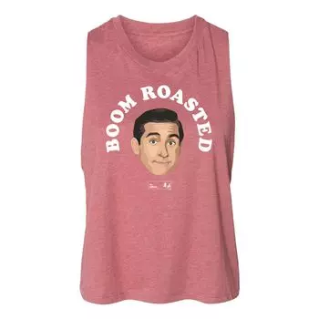 Укороченная майка The Office Boom для юниоров Licensed Character, розовый