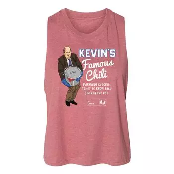 Укороченная майка The Office Kevin Chili для юниоров Licensed Character
