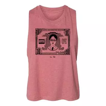 Укороченная майка The Office One Schrute для юниоров Licensed Character