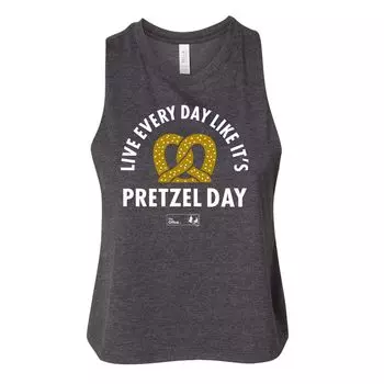 Укороченная майка The Office Pretzel Day для юниоров Licensed Character
