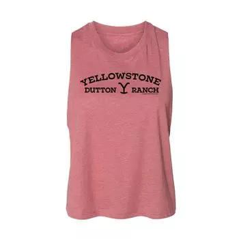 Укороченная майка Yellowstone Dutton для юниоров Licensed Character