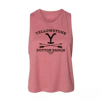 Укороченная майка Yellowstone Dutton Ranch Arrows для юниоров Licensed Character