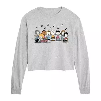 Укороченная музыкальная группа Peanuts Music Group для детей с длинным рукавом Licensed Character