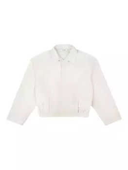 Укороченная поплиновая рубашка Ana ENTIRE STUDIOS, нейтральный