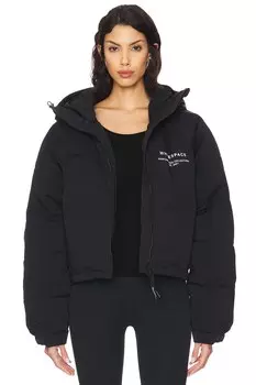 Укороченная пуховая куртка Whitespace, black