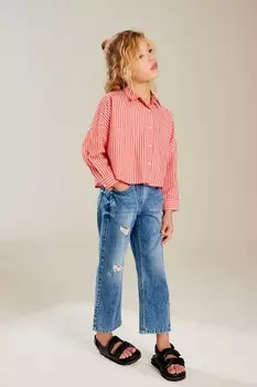 Укороченная рубашка (3-16 лет) Next, розовый