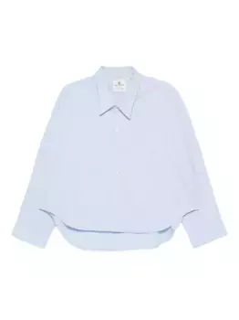 Укороченная рубашка Denimist, синий