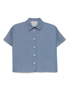 Укороченная рубашка Dusan, синий