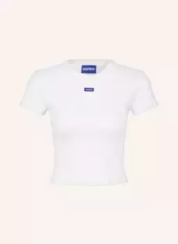 Укороченная рубашка Hugo, белый