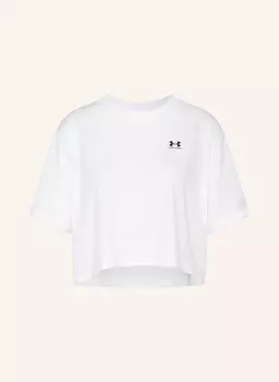 Укороченная рубашка и свободный крой Under Armour, белый