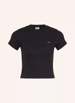 Укороченная рубашка Levi's, черный