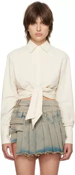 Укороченная рубашка Off-White Balmain