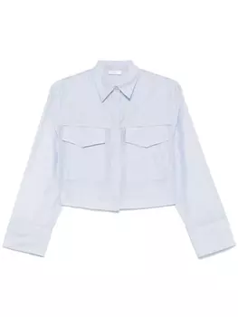 Укороченная рубашка Peserico, синий