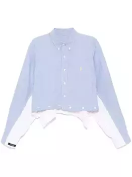 Укороченная рубашка PROTOTYPES, синий