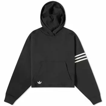 Укороченная толстовка Adidas Neu Classic, черный