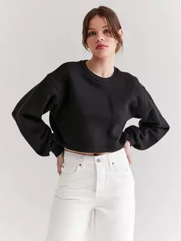 Укороченная толстовка Americanos, черный