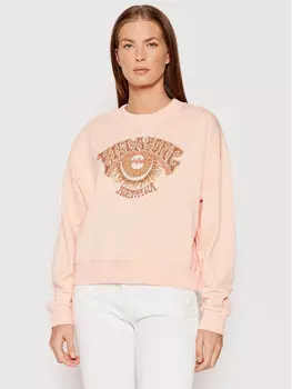 Укороченная толстовка Billabong, оранжевый