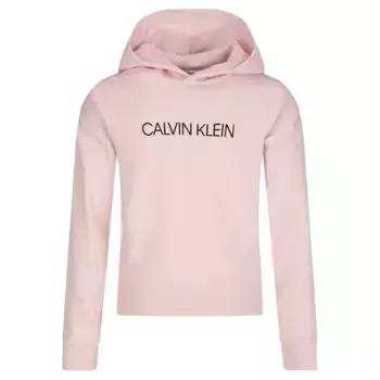 Укороченная толстовка Calvin Klein, розовый