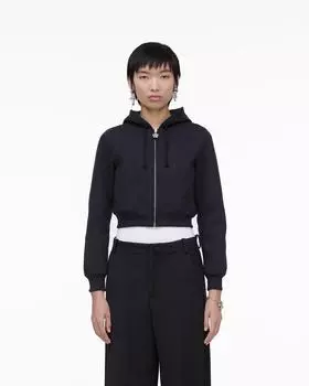 Укороченная толстовка Charm Marc Jacobs, черный