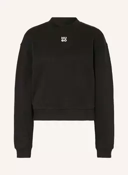 Укороченная толстовка Daxandria Hugo, черный