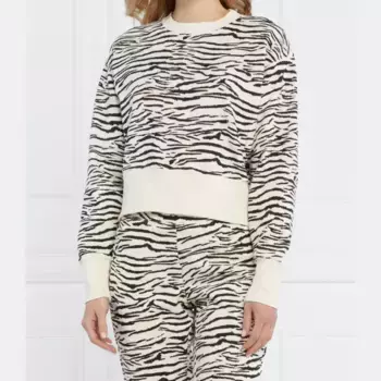 Укороченная толстовка Dkny, бежевый