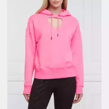 Укороченная толстовка Dkny, розовый