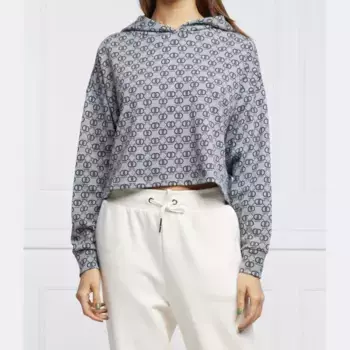 Укороченная толстовка Dkny, серый