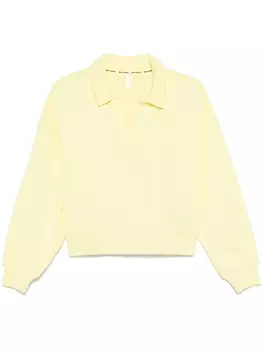 Укороченная толстовка DKNY, желтый