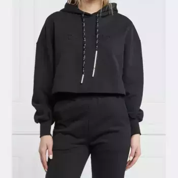 Укороченная толстовка Dondup - Made In Italy, черный