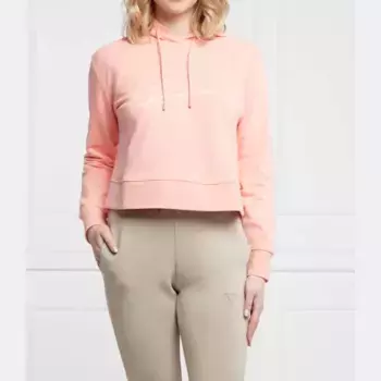 Укороченная толстовка Dottie Guess, розовый