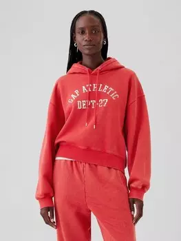 Укороченная толстовка Gap, красный