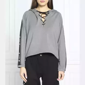 Укороченная толстовка Liu Jo, серый