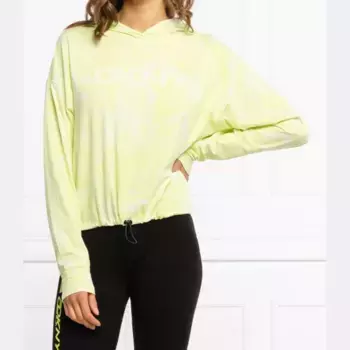 Укороченная толстовка Palm с пиксельным кроем Dkny, зеленый