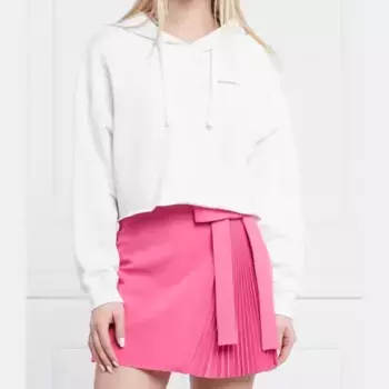 Укороченная толстовка Red Valentino, белый