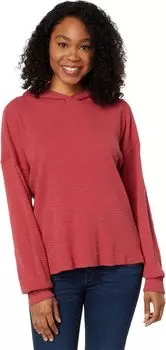 Укороченная толстовка с длинными рукавами Vintage Therma Slub Mod-o-doc, цвет Red Canyon