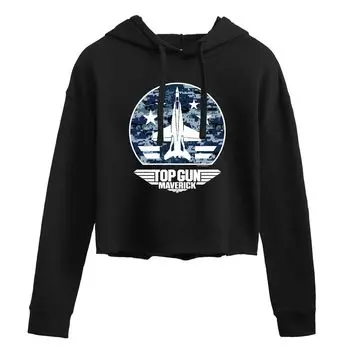 Укороченная толстовка с камуфляжным рисунком для юниоров Top Gun Licensed Character