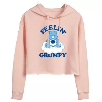 Укороченная толстовка с капюшоном для юниоров Care Bears Feelin Grumpy Licensed Character