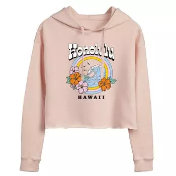 Укороченная толстовка с капюшоном для юниоров Hawaii Licensed Character