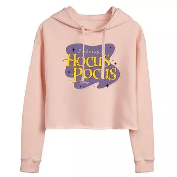 Укороченная толстовка с капюшоном для юниоров Hocus Pocus Just A Bunch Licensed Character, розовый