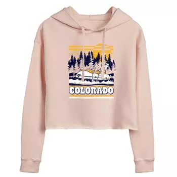 Укороченная толстовка с капюшоном для юниоров Peanuts Snoopy Colorado Rafting Licensed Character