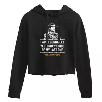 Укороченная толстовка с капюшоном для юниоров Yellowstone Kayce Dutton Ride Licensed Character