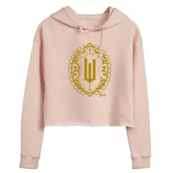 Укороченная толстовка с капюшоном и логотипом Juniors Licensed Character, бежевый