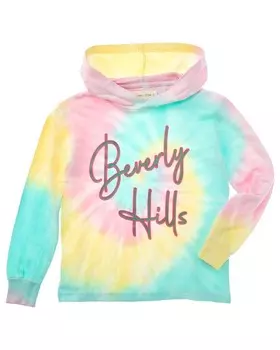 Укороченная толстовка с капюшоном Vintage Havana French Terry, мультиколор