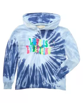 Укороченная толстовка с капюшоном Vintage Havana French Terry, синий