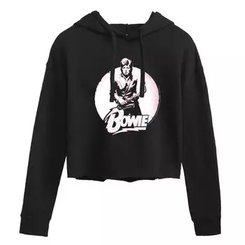 Худи с круглым вырезом David Bowie Licensed Character, черный