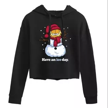 Укороченная толстовка с рисунком Garfield Ice Day для юниоров Licensed Character