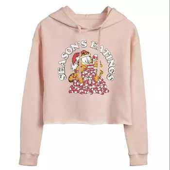 Укороченная толстовка с рисунком Garfield "Seasons Eatings" для юниоров Candycane Licensed Character