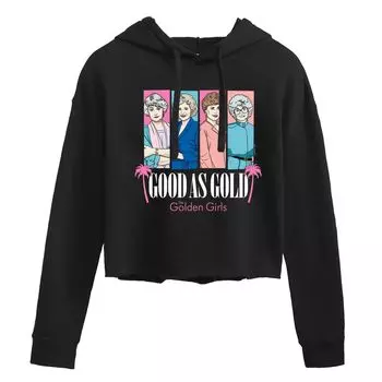 Худи с рисунком Golden Girls "Good As Gold" Licensed Character, черный