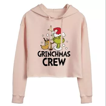 Укороченная толстовка с рисунком Grinchmas Crew для юниоров Dr. Seuss's The Grinch Licensed Character