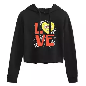 Худи с рисунком SpongeBob "Love" Licensed Character, черный